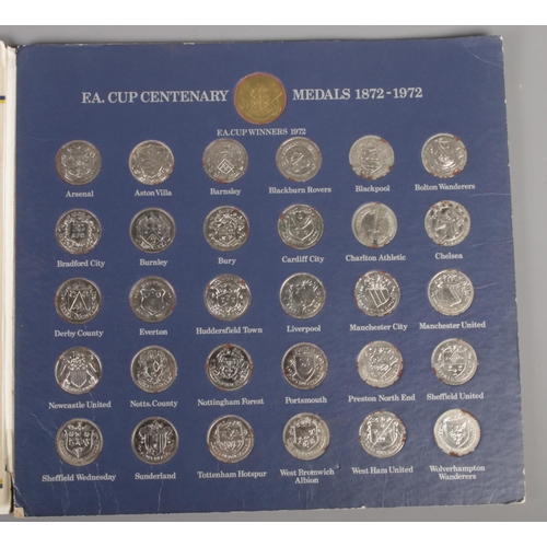 63 - A complete Esso 100 Years Of Football FA Cup Winners medal album.