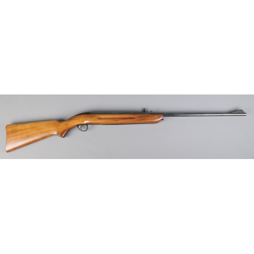 106 - A BSA Airsporter MK1 .22 caliber underlever air rifle. Cocks and fires. CANNOT POST.