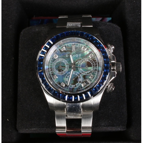 476 - A new and boxed limited edition (08/50) Duxot Atlantica Rainbow Diver Meca-Quartz Chronograph watch ... 