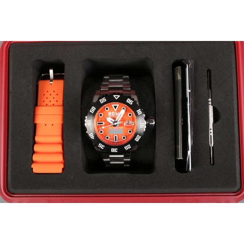 482 - A new, boxed and cased Limited Edition (0777/1600) RGMT Ohio 3000m Water-Resistant Automatic wristwa... 