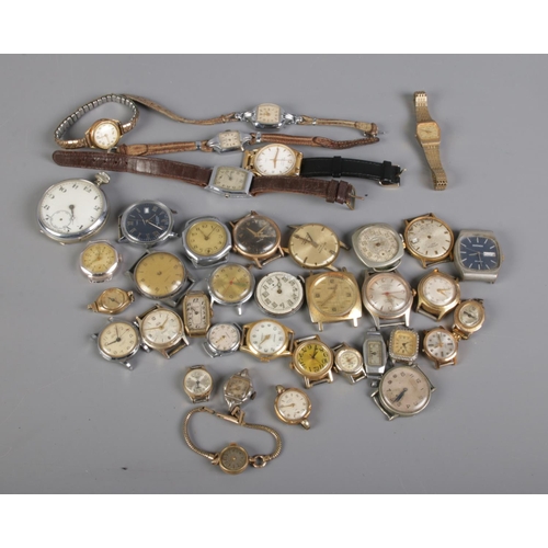 191 - Various mechanical watches ( not working ).