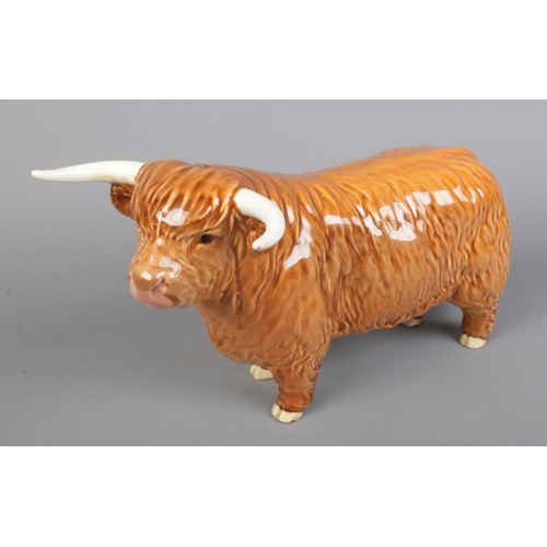 535 - A Beswick Highland bull.