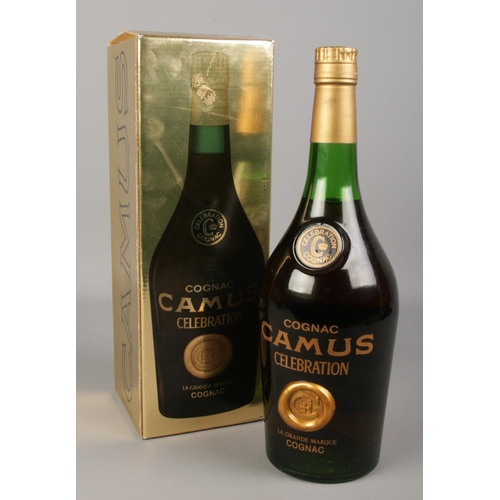 114 - A boxed full and sealed bottle of Camus Celebration Cognac.