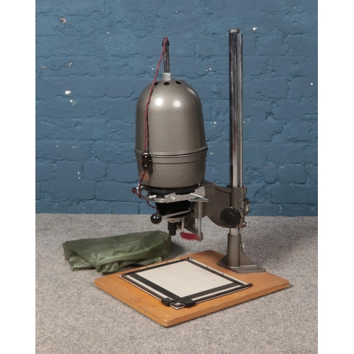 330 - A Gnome overhead photo enlarger with cover.