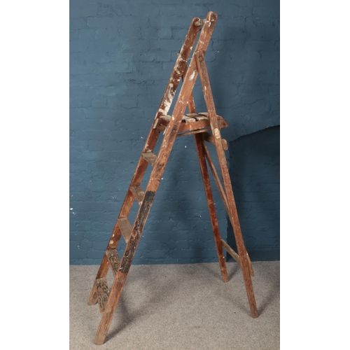 361 - A set of Slingsby wooden step ladders.