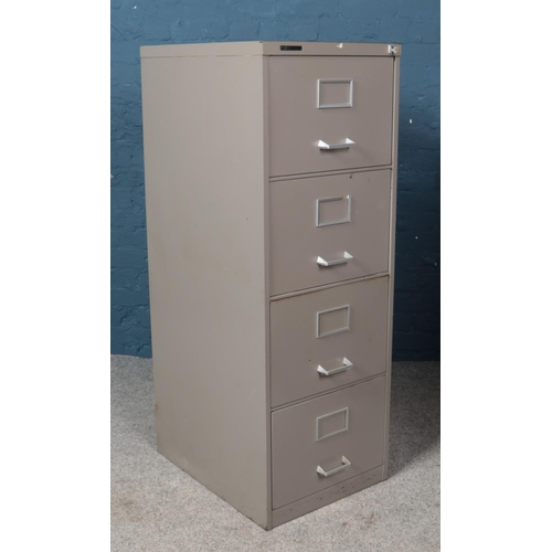 379 - A Roneo Vickers steel filing cabinet.