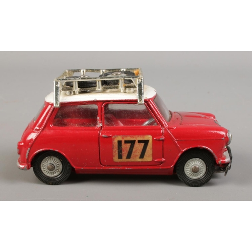 522 - Corgi Toys - No. 339. 1967 Monte-Carlo Winner B.M.C Mini Cooper S.