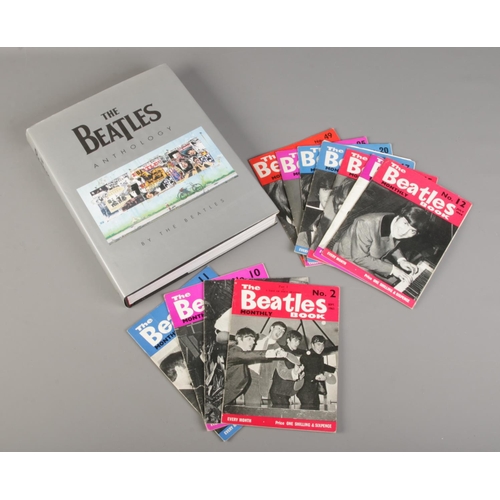 95 - A small quantity of Beatles ephemera, including the Beatles Anthology and several volumes of the mon... 