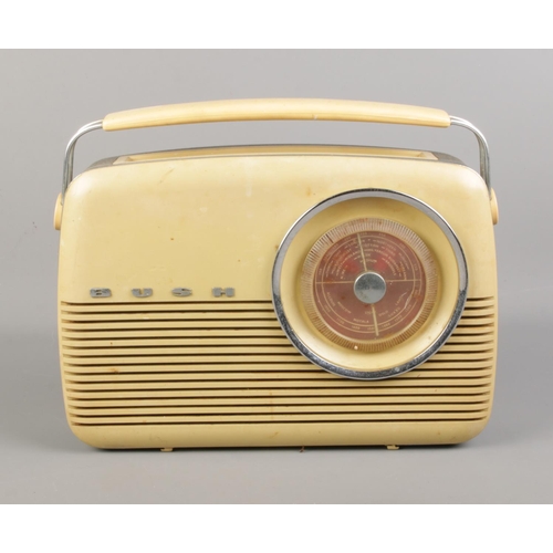 98 - A Bush 'Antique' radio in cream.