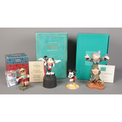 440 - A small collection of Walt Disney figures from the 'Classics' and 'Showcase' collections. To include... 