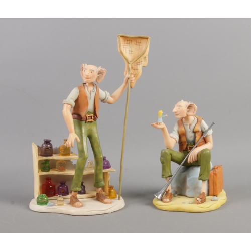 2 - Two Robert Harrop ceramic figures, from the world of Roald Dahl collection, featuring the BFG RD03 a... 