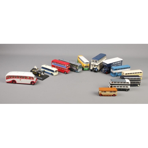 247 - Thirteen loose die-cast vehicles, including examples from Corgi, Exclusive First Editions and Dinky.