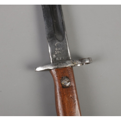 477 - A WWI Indian Imperial 1907 bayonet. CAN NOT POST OVERSEAS