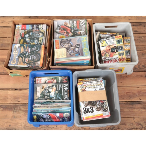 303 - An extremely large quantity of motorbiking magazines, including 'Classic Bike' and 'Classic Motorcyc... 