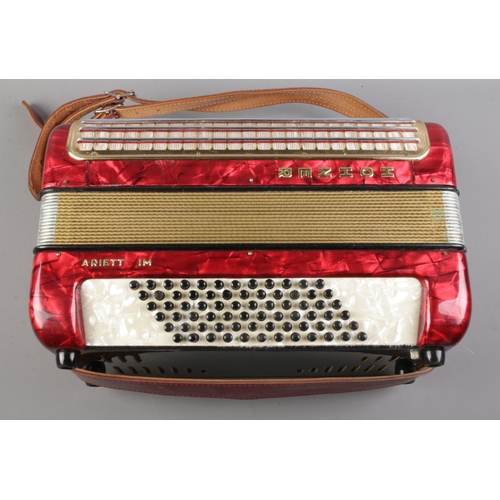 331 - A Hohner Arietta IM accordion, in carry case.