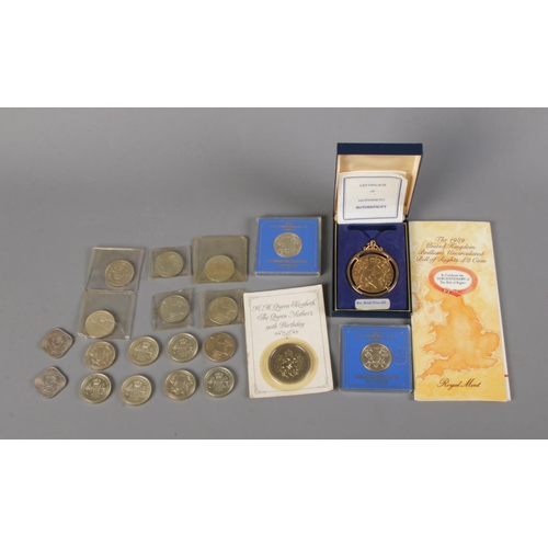 474 - A collection of commemorative two pound coins including Bill of Rights and 1986 Commonwealth games. ... 