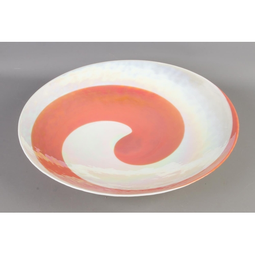 114 - A large Murano Yalos Casa style lustre bowl.