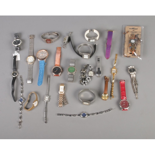 12 - A collection of approx. 24 assorted watches to include Phillip Mercier, Lily Rose, Chic, Citron, etc... 
