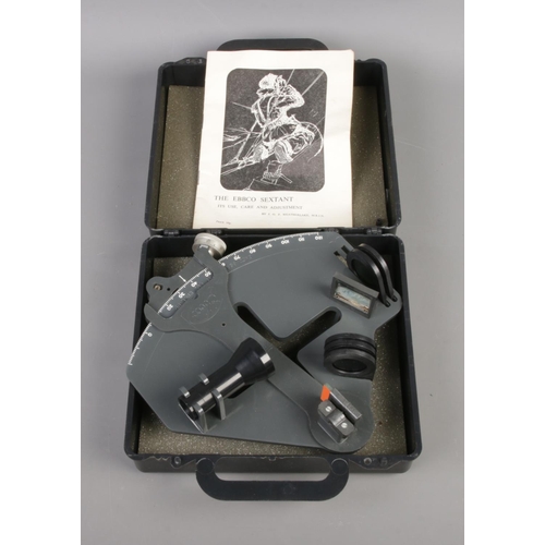 32 - A boxed Ebbco sextant.