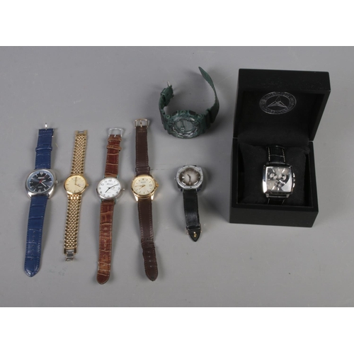 87 - A collection of assorted wristwatches to include Mercedes-Benz, Sekonda, Ascot, etc.