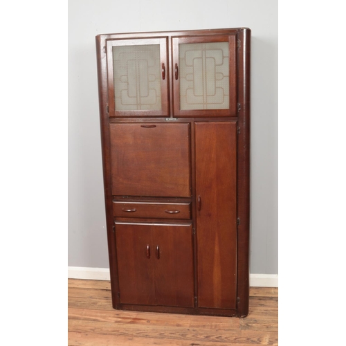 437 - A vintage Neatette kitchen utility cabinet.