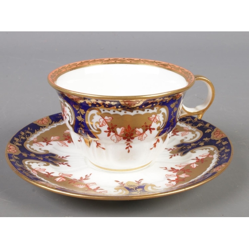 398 - A Wedgwood Imari pattern cup & saucer.