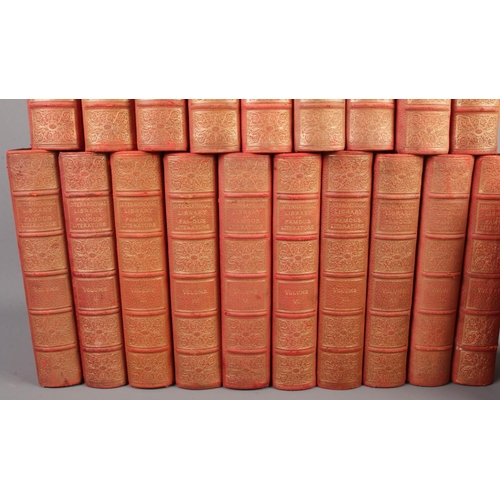 251 - 'International Library of Famous Literature' - twenty volumes, edited by Richard Garnett, London.