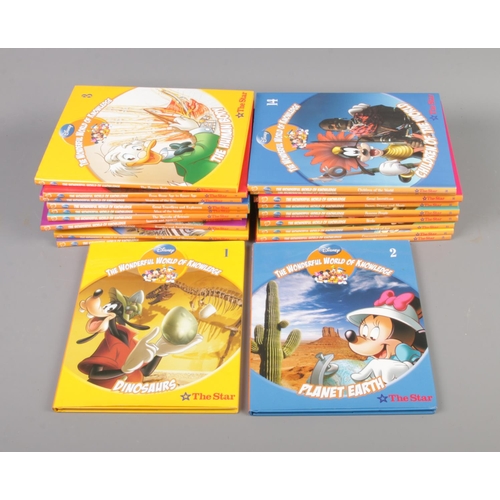 63 - A collection of Disney's The Wonderful Wonderful World of Knowledge, volumes 1-24.