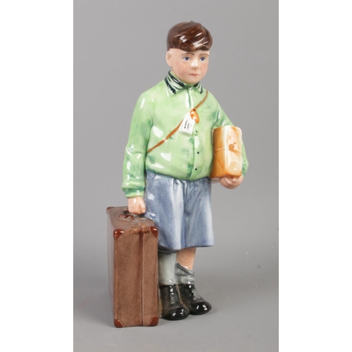 382 - A Royal Doulton Limited Edition Figure titled: The Boy Evacuee HN3202 (8929/9500).