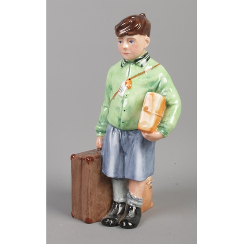 382 - A Royal Doulton Limited Edition Figure titled: The Boy Evacuee HN3202 (8929/9500).