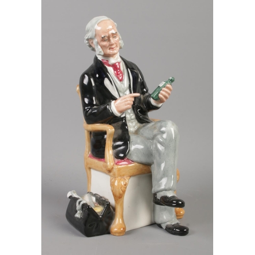 387 - A Royal Doulton figure; The Doctor HN2858.