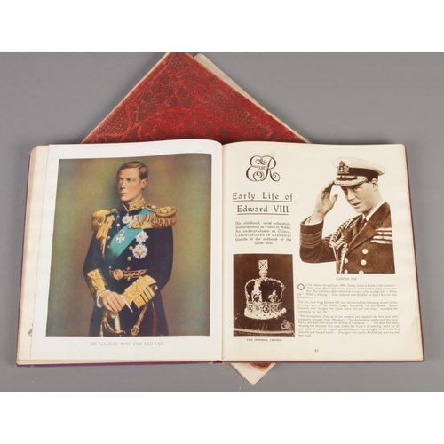 89 - Two Royal Commemorative books; 1902 King Edward VII Coronation and George V and Edward VIII.