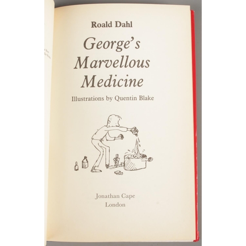 479 - Roald Dahl, George's Marvellous Medicine, First Edition, 1981. Published by Jonathan Cape.