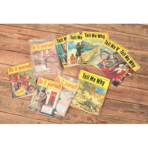 522 - A collection of 1960s magazines. Includes Tell Me Why from 1969 and Do It Yourself, mainly from 1961... 