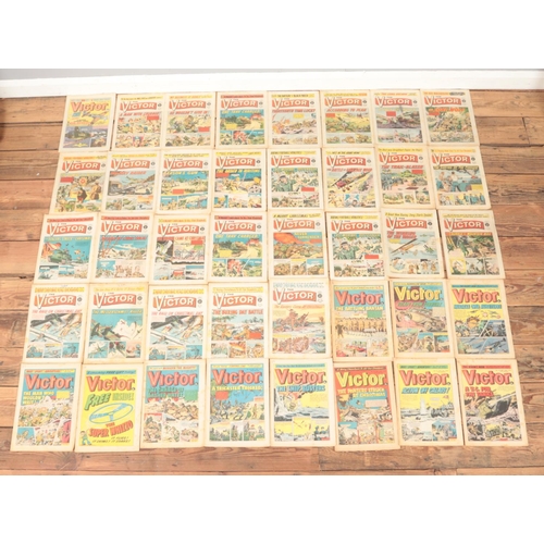 481 - A collection of Victor comics, mainly 1960's and 1970's. Approximately 69.