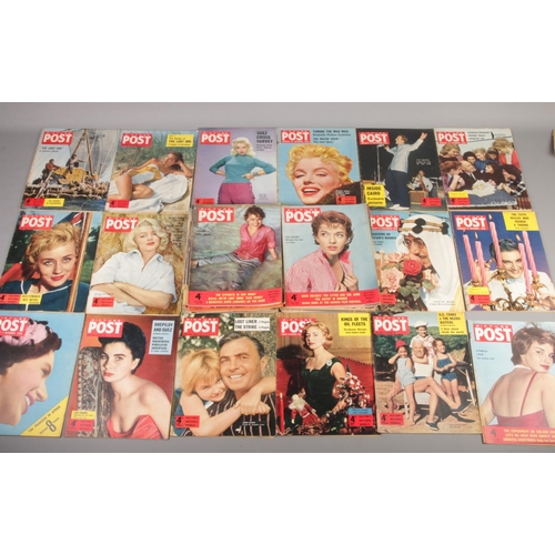 484 - A quantity of 1950s Picture Post magazines. Includes Marilyn Monroe cover examples, etc.