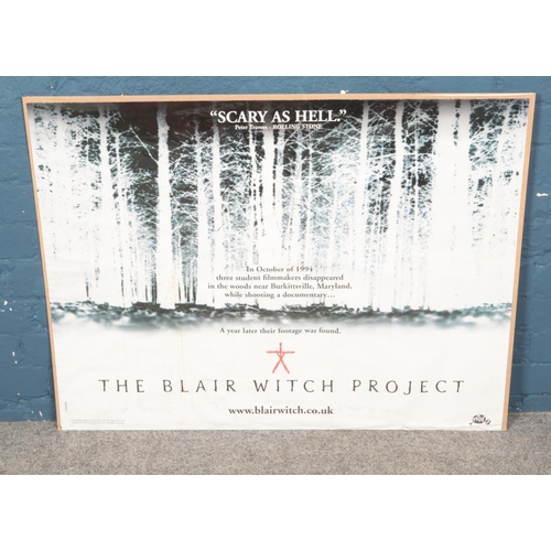 541 - A quad film poster 'The Blair Witch Project'.