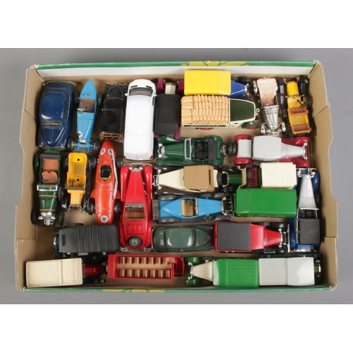 122 - A collection of assorted diecast vehicles, to include examples from Vanguards, Matchbox and Corgi.