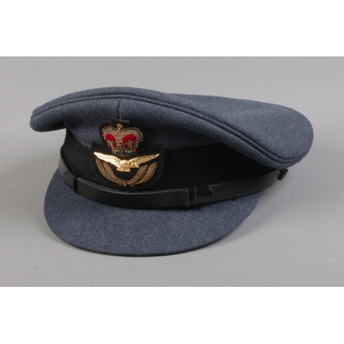 133 - A Royal Air Force officers hat.