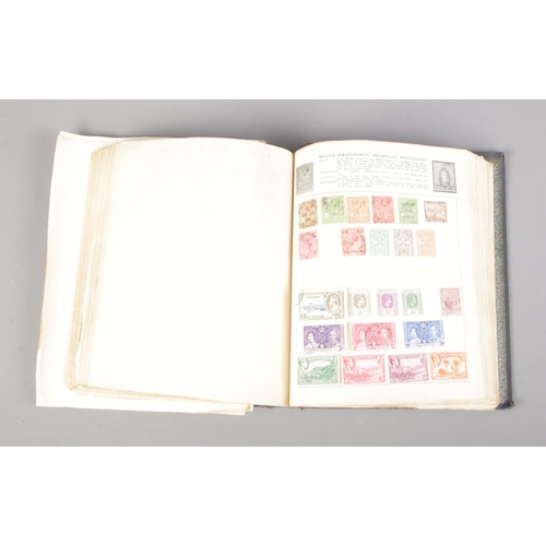 27 - A Quickchange illustrated stamp album containing a collection of world stamps including British, Arg... 