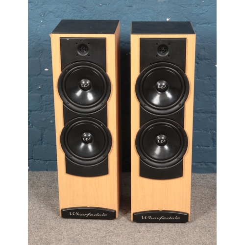 292 - A pair of Wharfedale Atlantic 400 floor standing speakers.