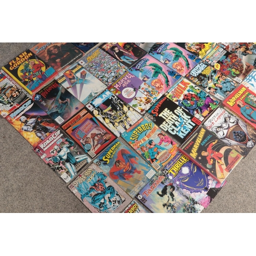 501 - Large collection of superhero comic books and annuals. Including Spider-Man, Superman, The Incredibl... 