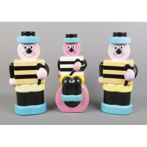 98 - Three Bertie Bassett Liquorice Allsorts money boxes.