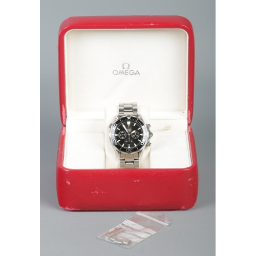 100 - A gents stainless steel Omega Seamaster Professional Chronograph automatic wristwatch. With box. Ser... 