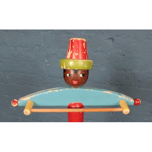 402 - Kay Bojesen (Danish 1886-1958) a children's dress stand. Made of lacquered beech. Has removeable hat... 