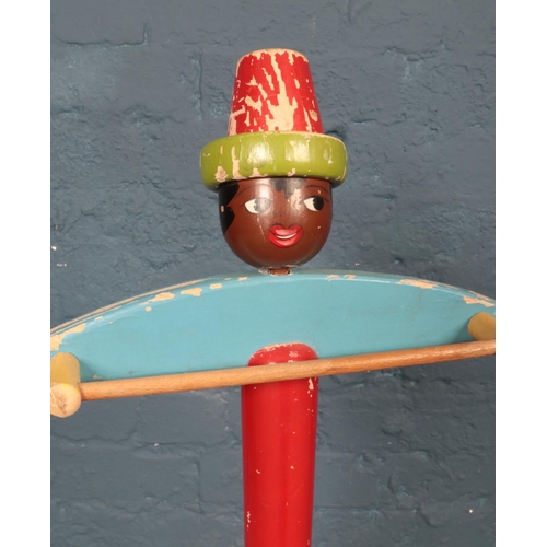 402 - Kay Bojesen (Danish 1886-1958) a children's dress stand. Made of lacquered beech. Has removeable hat... 