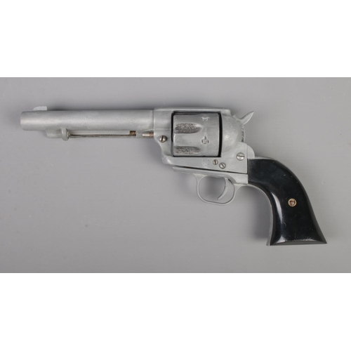 198 - A replica model single action 45 revolver, model 1974. CAN NOT POST OVERSEAS.