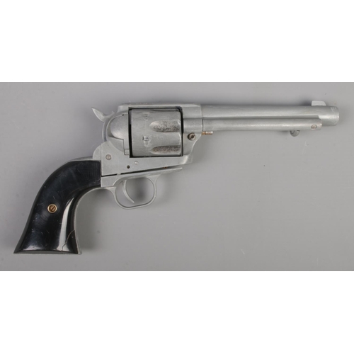 198 - A replica model single action 45 revolver, model 1974. CAN NOT POST OVERSEAS.