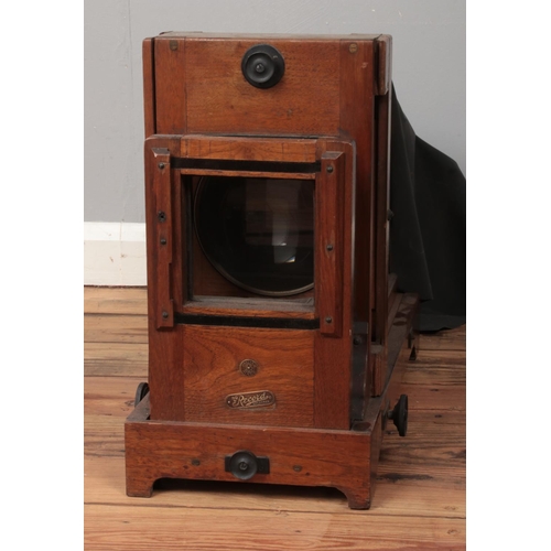 403 - A Victorian lantern-type enlarger titled The Record Enlarger by W. Butcher and Sons.