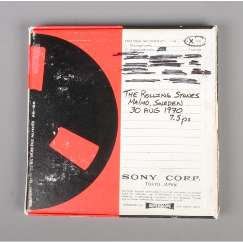 202 - A Sony professional recording tape PR-150 with live recording of The Rolling Stones 30th August 1970